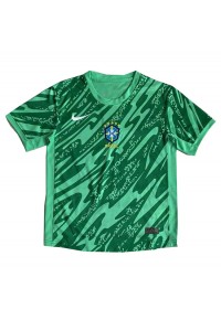 Fotbalové Dres Brazílie Brankářské Domácí Oblečení Copa America 2024 Krátký Rukáv